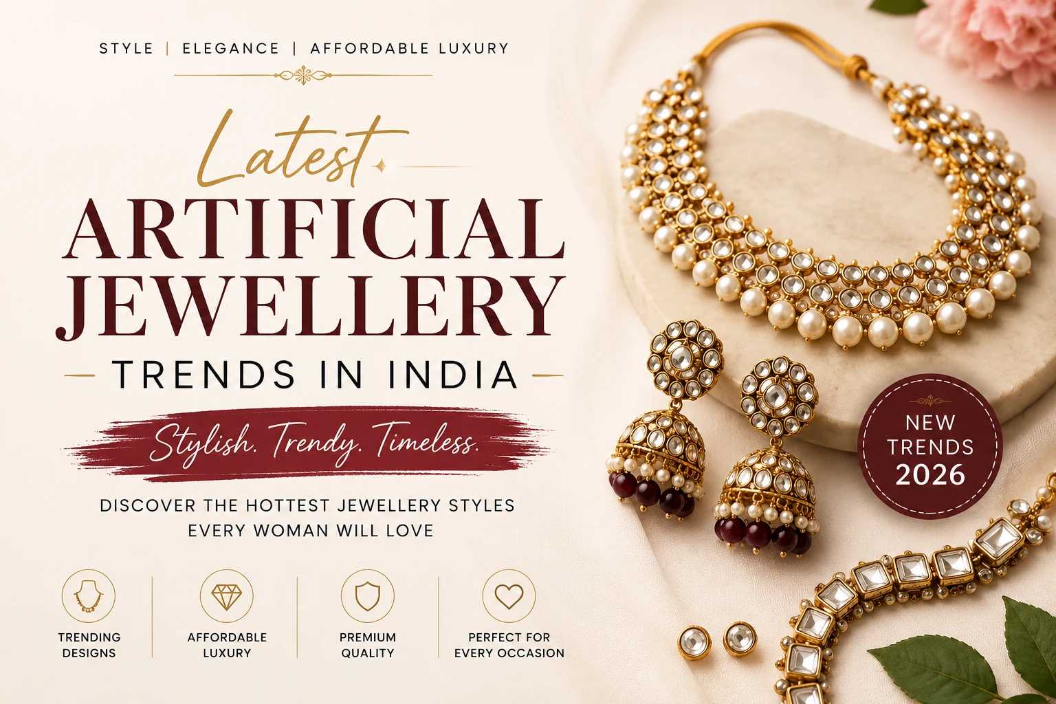 Latest Artificial Jewellery Trends in India